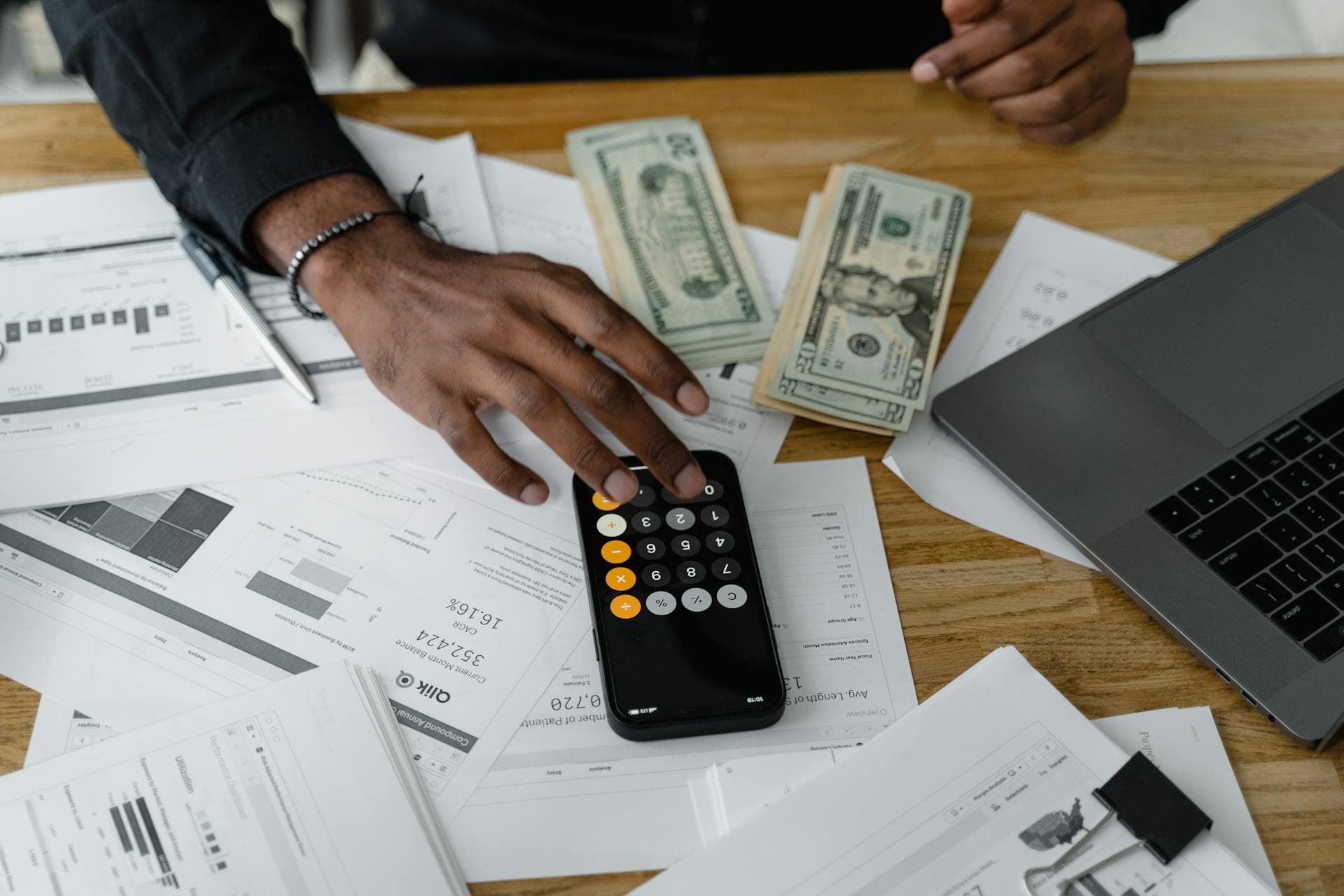 Professional business negotiation